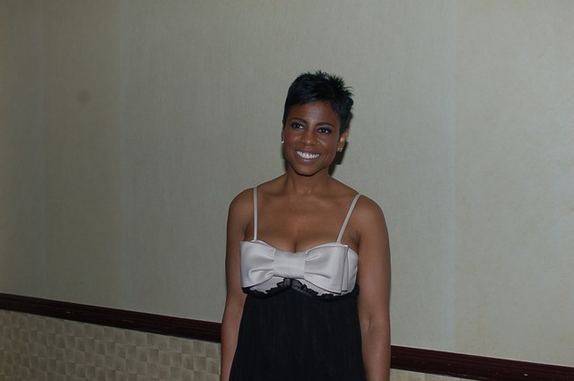 Presenter Jacque Reid