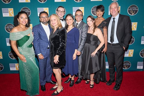 67TH ANNUAL NY EMMY AWARDS GALA PRE-CEREMONY RED CARPET